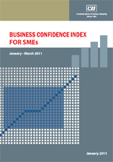 Business Confidence Index For SMEs: January - March, 2011 